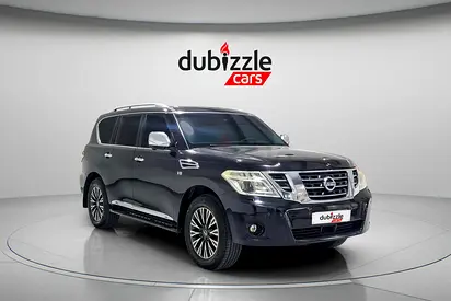 AED 4105/month | 2015 Nissan Patrol LE Platinum | GCC Specs | Ref#433253