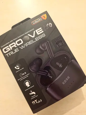 GROOVE TRUE WIRELESS BUDS BLACK