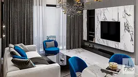 Furnished 1BR Apartment | Elitz by Danube | Balcony &amp; City View