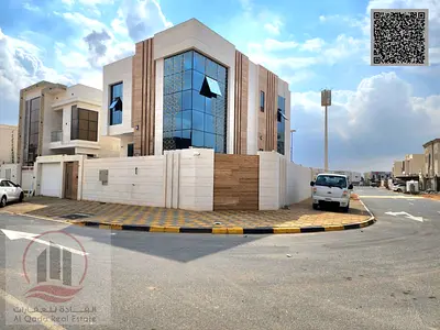 للبيع فيلا زاويه بعجمان الزاهيه ارضي واول وروف تتكون من - 5 غرف ماستر ومجلس و2صالة وغرفة خدامة تمليك حر لجميع الجنسيات وأمكانية التمويل البنكي بدون