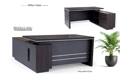 Executive L shape office table
