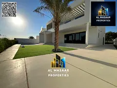 Villa for sale in Al Zorah, golf course complex, in the heart of nature, with a direct view of the l
