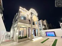 Villa for sale in Ajman Al Yasmeen, 5 master bedrooms, a living room, a maid's room, freehold for al