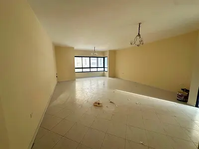3BR Apartment – Al Majaz 3 | Near Corniche | 3 Bathrooms | Balcony | Wall Cabinets | Company Contract