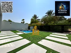 In the heart of the Al Zorah golf courses, a smart villa fully equipped with air conditioning, elect