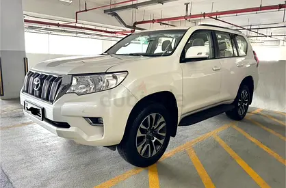 2023 Prado - Lowest mileage in market like new with 5 yr Al Futtaim warranty and Service contract