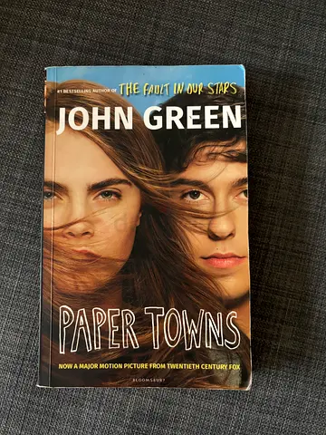 John green  paper Town story books teenage and adults