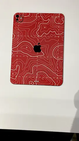 Apple iPad with Unique Red Design