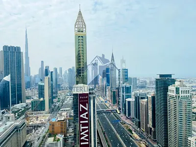 Bright and spacious l 1 BHK Apartment for Rent | High Floor | Near Metro | Maze Tower | Sheikh Zayed Road