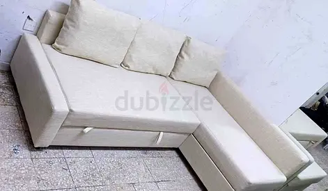 Comfortable L-Shaped Sofa bed with Storage