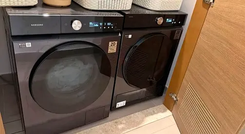 New Samsung BESPOKE Separate Washer 11.5 Dryer 9 kg AI Control