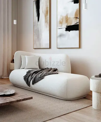 Brand new Boucle Modern Fabric Sofa