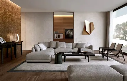 55000aed retail _Great condition Poliform comfortable feather filled sofa