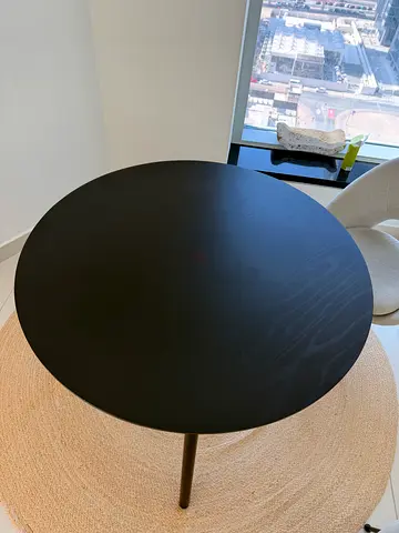 Stylish Modern Dining Table IKEA Lisabo 105