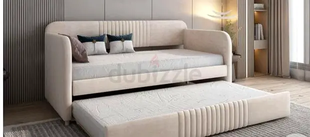 Premium high Quality 120*200 double bed with trundle