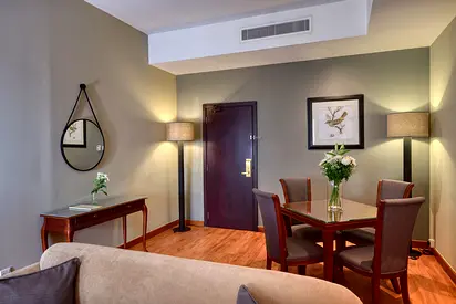 One Bedroom Apartment available including Dewa and 1 Car Parking/2 times Housekeeping Services