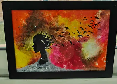 Colorful Abstract Art Piece