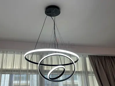 LED Pendant Light 3 Ring with remote control