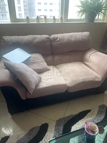 Living room with side tables and TV