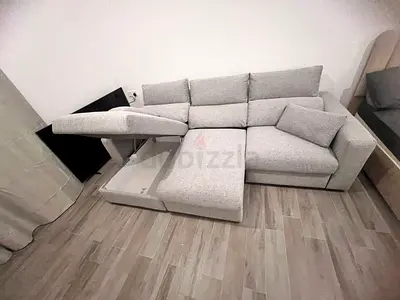Excellent condition Eskilstuna L shape sofa bed