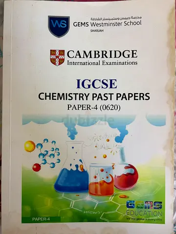 Cambridge IGCSE Chemistry (0620) Paper 4 Past Paper Booklet - 304 Pages
