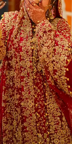Elegant Red Bridal Lehenga