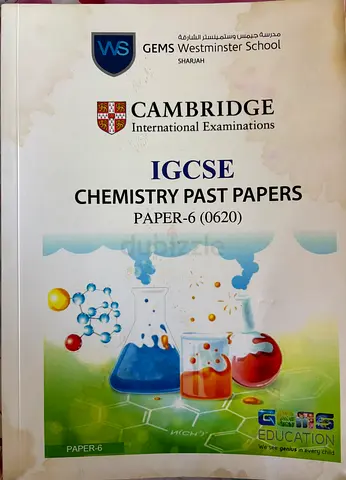 Cambridge IGCSE Chemistry (0620) Paper 6 Past Paper Booklet - 210 Pages