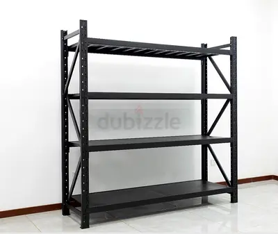 Sturdy Metal Shelf Rack
