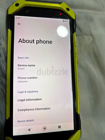 Kyocera Rugged Smartphone