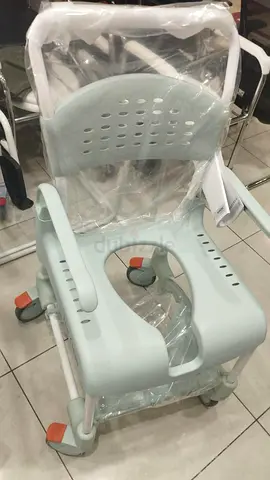 Shower Commode Chair with Wheels