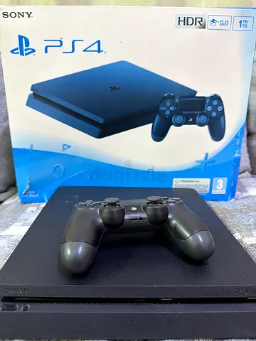 Sony PlayStation 4 Slim Console with Controller - 1 TB Jetblack.