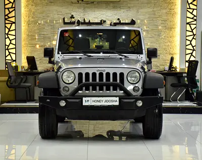 EXCELLENT DEAL for our Jeep Wrangler Sport ( 2016 Model ) in Silver Color GCC Specs