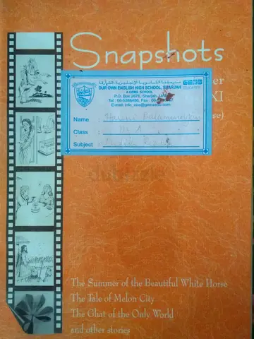 Grade11cbse snapshot English book