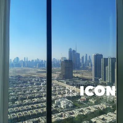 High-Floor 1BR | Waves Grande | Burj Khalifa and Downtown Skyline View