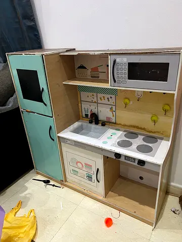 Childrens Play Kitchen Set