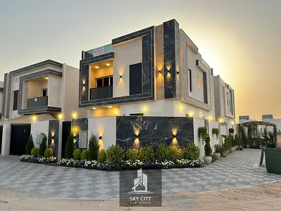 ارقى وافخم فيلا بعجمان فيلا مودرن بقسط يبدء من 5500 درهم ارضى واول جاهزه للسكن  وشامل الكهرباء والمياه والمكيفات للبيع تملك حروتورث تقسيط شهرى ميسر.