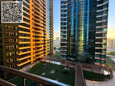 Sea View Amazing Big Size 2 BHK for sale with parking in Horizon Towers, Ajman.