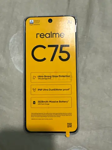 Realme C75 Smartphone - New Condition