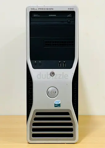 Refreshed Dell Precision 490/SSD240-HDD640(320*2)-8GB-GPU GTS 250 1GB