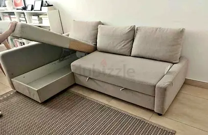 Comfortable and Functional Sofa Bed with Storage