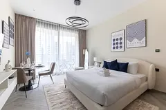 Low 7 floor! | Modern Studio with Balcony | Peninsula 3, Business Bay