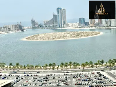 Lavish full sea view 2BHK with balcony one month free with Gym swimming pool 3bathroom just in 55k
