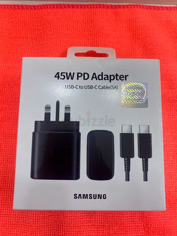 Samsung 45W USB-C PD Adapter with Cable