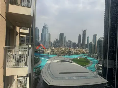 شقة بغرفة نوم واحدة | برج ستاند بوينت 1 | شرفة | إطلالات على برج خليفة ووسط المدينة