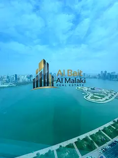 Three bedrooms and a living room for annual rent Area: Al Majaz 3 Payments: 4 Rooms: 3 master + larg
