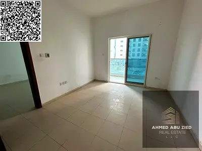 شقة غرفة وصالة مع بلكونة للإيجار السنوي في سيتي تاور النعيمية 3 على شارع خليفة بجوار السفير مول ومقابل جراند مول