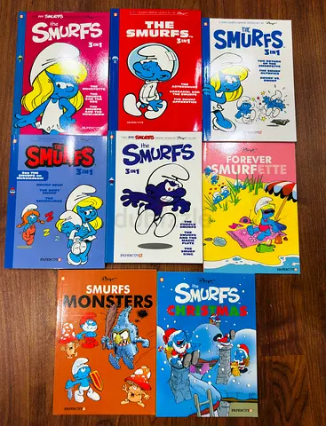 The Smurfs 3-in-1 Collection (18 storybooks) (5+3)