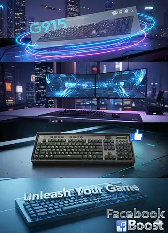 Logitech G915 LIGHTSPEED| Urgent sale |Wireless Mechanical Keyboard – Like New + Box