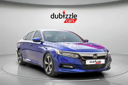 AED 646/month | 2019 Honda Accord  | GCC Specs | Ref#425319