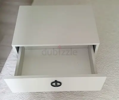 Minimalist White Drawer Storage